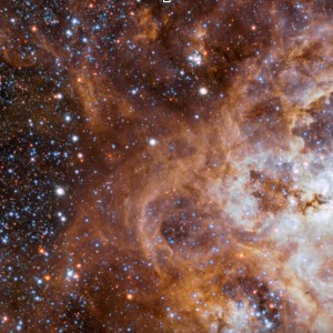Крупнейший телескоп отснял невероятные изображения туманности Тарантул