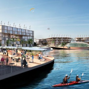 ООН показала проект плавучего города будущего